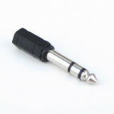 Skque 3.5mm / 1/8" To 6.3mm / 1/4" Stereo Headphone Adapter Free Shipping (3.5mm male plug to a 1/4" (6.3mm) plug)