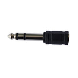 Skque 3.5mm / 1/8" To 6.3mm / 1/4" Stereo Headphone Adapter Free Shipping (3.5mm male plug to a 1/4" (6.3mm) plug)