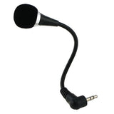 Skque Mini 3.5mm Flexible Microphone for PC/Laptop/Skype-3.5mm,17cm length Microphone