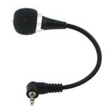 Skque Mini 3.5mm Flexible Microphone for PC/Laptop/Skype-3.5mm,17cm length Microphone