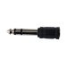 Skque 3.5mm / 1/8" To 6.3mm / 1/4" Stereo Headphone Adapter Free Shipping (3.5mm male plug to a 1/4" (6.3mm) plug)