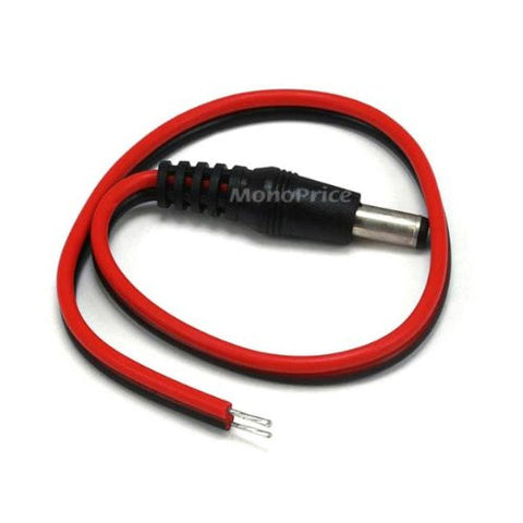 Monoprice DC Power Pigtail Male Plug