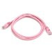 Monoprice 3FT 350MHz UTP Cat5e RJ45 Network Cable - Pink [Electronics]