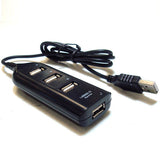 NEW 4 PORT HIGH SPEED MINI USB 2.0 HUB 4 LAPTOP PC [PC]