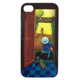 Skque Jimmy Series Carton Hard Back Case for Apple iPhone 4/4S