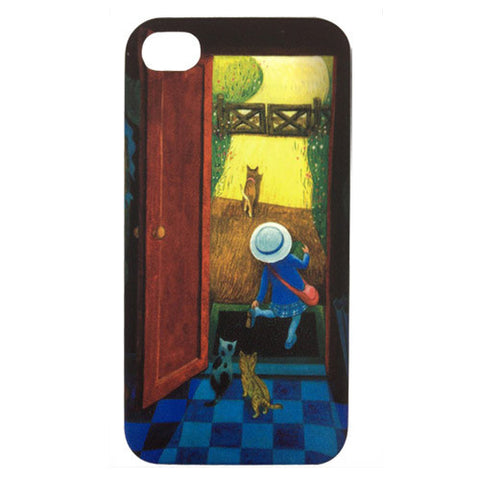 Skque Jimmy Series Carton Hard Back Case for Apple iPhone 4/4S