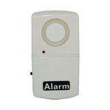 Skque Wireless Window Door Security Vibration Detector Alarm 110db LD-02, White