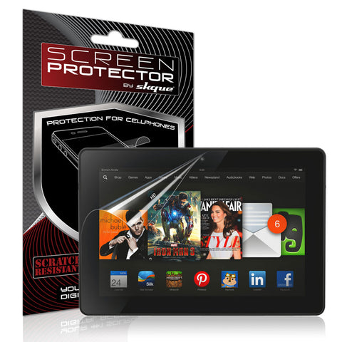 Skque&reg; Anti Scratch Screen Protector for Amazon Kindle Fire HDX 8.9"