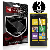 Skque&reg; 3 PcS Anti Scratch Screen Protector for Nokia Lumia 1020 [Lifetime replacement]