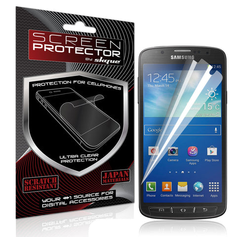 Skque&reg; Anti Scratch Screen Protector for SamSung Galaxy S4 Active I9295