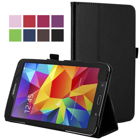 Skque&reg; PU Leather Flip Stand case Cover for SamSung Galaxy Tab 4 8.0