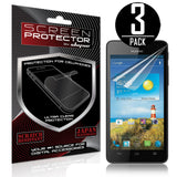 Skque&reg; 3 PcS HD Clear Screen Protector for HuaWei AScend G615 [Lifetime replacement]