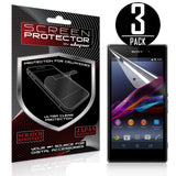 Skque&reg; 3 PcS HD Clear Screen Protector for Sony Xperia Z2 [Lifetime replacement]