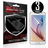 Skque&reg; 3 Pcs Anti Scratch Screen Protector for Samsung Galaxy S6