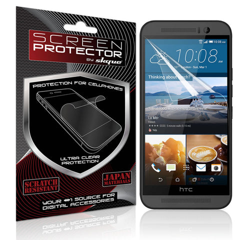 Skque&reg; HD Clear Screen Protector for HTC One M9