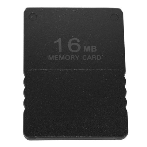 Skque 16MB Game Save Memory Card for Sony PlayStation 2 PS2,Black