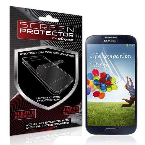 Skque&reg; Anti Scratch Screen Protector for Samsung Galaxy S4 I9500