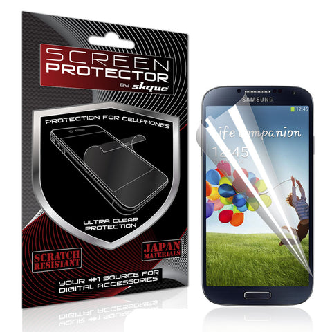 Skque&reg; Anti Scratch Mirror LCD Screen Protector Cover Guards for Samsung Galaxy S4 I9500