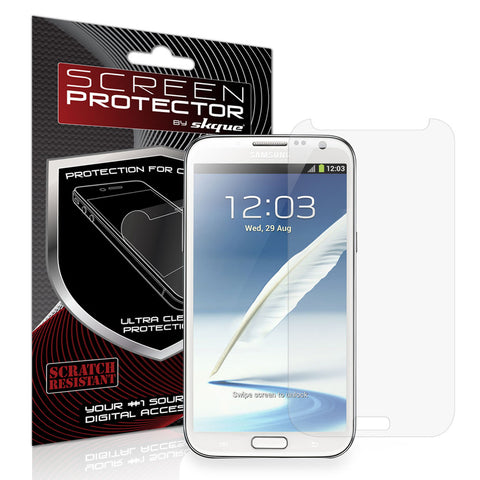 Skque&reg; Premium Tempered Glass Film Screen Protector for Samsung Galaxy Note 2 N7100