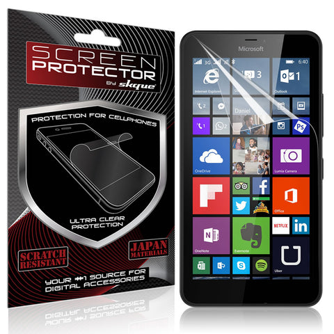 Skque&reg; Anti Scratch Screen Protector for Microsoft Lumia 640 XL