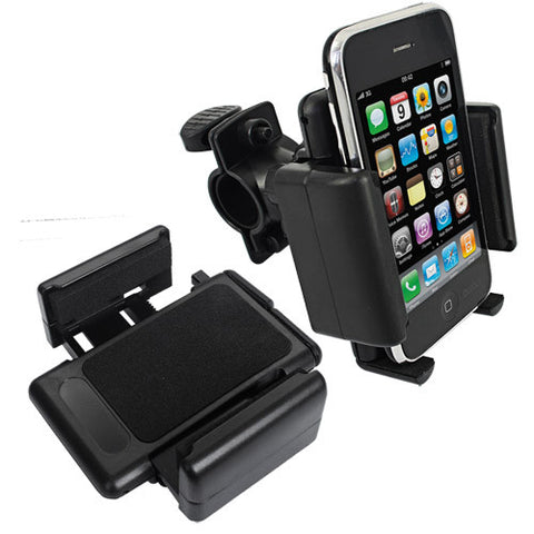 Skque Universal Bicycle Handlebar Mount Holder for Cell Phones, Black