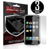 Skque Screen Protector Film 3 Pack for iPhone 3G, 3GS