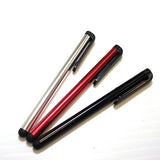 Skque 3 pack Touch Screen Stylus Pen (Black, Red, Silver)