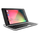 Skque Aluminum Wireless Bluetooth Keyboard Case Stand for Asus Google Nexus 7 Tablet