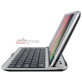 Skque Aluminum Wireless Bluetooth Keyboard Case Stand for Asus Google Nexus 7 Tablet