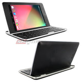 Skque Aluminum Wireless Bluetooth Keyboard Case Stand for Asus Google Nexus 7 Tablet