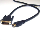 Skque 6 Feet HDMI To DVI Cable