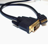 Skque 6 Feet HDMI To DVI Cable