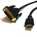 Skque 10 Feet HDMI to DVI Cable