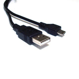 Skque Micro USB Data Cable Straight Black