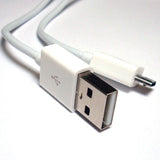 Skque Micro USB Data Cable Straight White