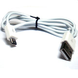 Skque Micro USB Data Cable Straight White