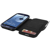 Skque&reg; Flip Magnetic PU Leather TPU Wallet case Cover for SamSung Galaxy S3 I9300