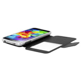 Skque&reg; Flip Magnetic PU Leather TPU Protector case Cover for SamSung Galaxy S5