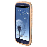 Skque&reg; Aluminum Frame with Bling CryStal RhineStone Bumper case Cover for SamSung Galaxy S3 I9300