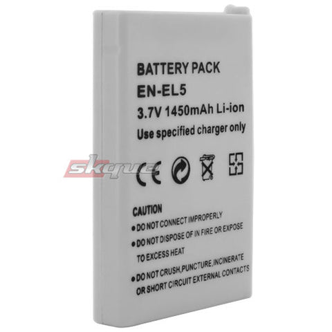 Skque Battery for Nikon ENEL5 Camera Series