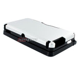 Skque Snap-On Hard Case for Nintendo 3DS,Aluminum Finished-color in Silver