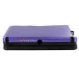 Skque Snap-On Hard Case for Nintendo 3DS-Aluminum Finished,color in Purple