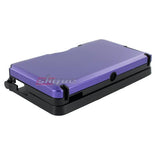 Skque Snap-On Hard Case for Nintendo 3DS-Aluminum Finished,color in Purple