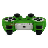 Skque Silicone Soft Case Cover for Sony PlayStation 3 Controller, Green