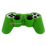 Skque Silicone Soft Case Cover for Sony PlayStation 3 Controller, Green