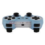 Skque Silicone Soft Case Cover for Sony PlayStation 3 Controller, Light Blue