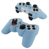 Skque Silicone Soft Case Cover for Sony PlayStation 3 Controller, Light Blue