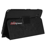 Skque Black Leather Case for Samsung Galaxy Tab 7.0 Plus P6210 P6200