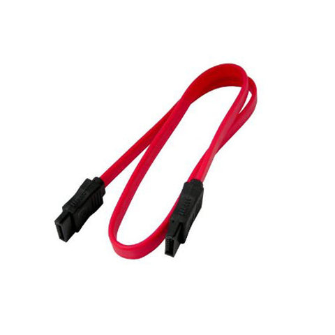 Skque 3 Feet Sata data cable-red line