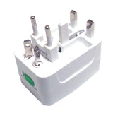 Skque White Universal World Wide Travel Charger Adapter Plug